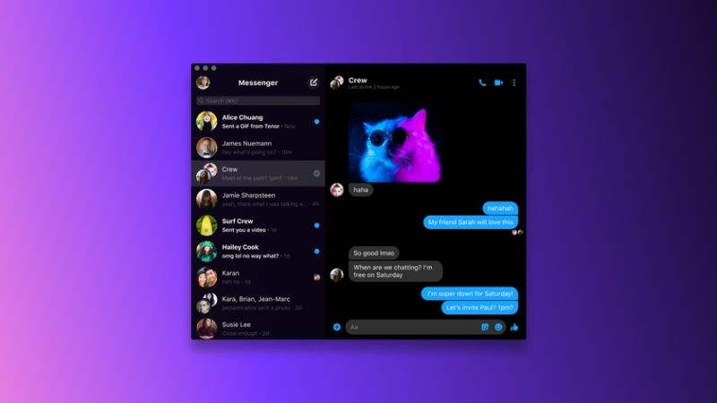 Facebook assume Zoom con l’app Messenger per Windows e macOS