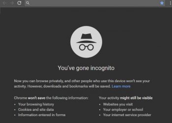 Come acquisire schermate nella modalità di navigazione in incognito di Chrome?